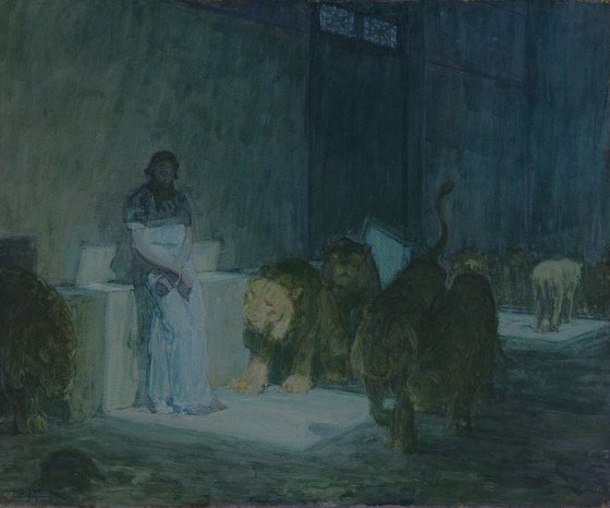 Daniel in the Lions' Den, 1907-1918