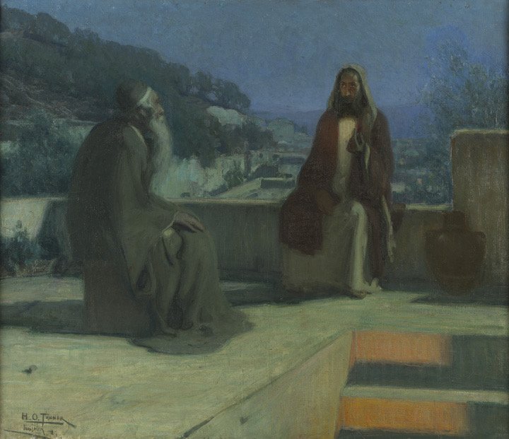 Nicodemus Visiting Jesus, 1899