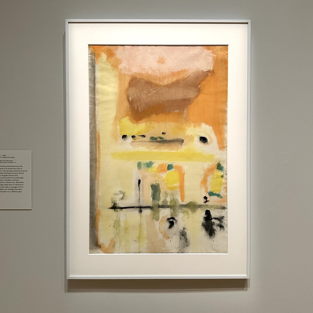 Untitled, watercolor on watercolor paper, 1948