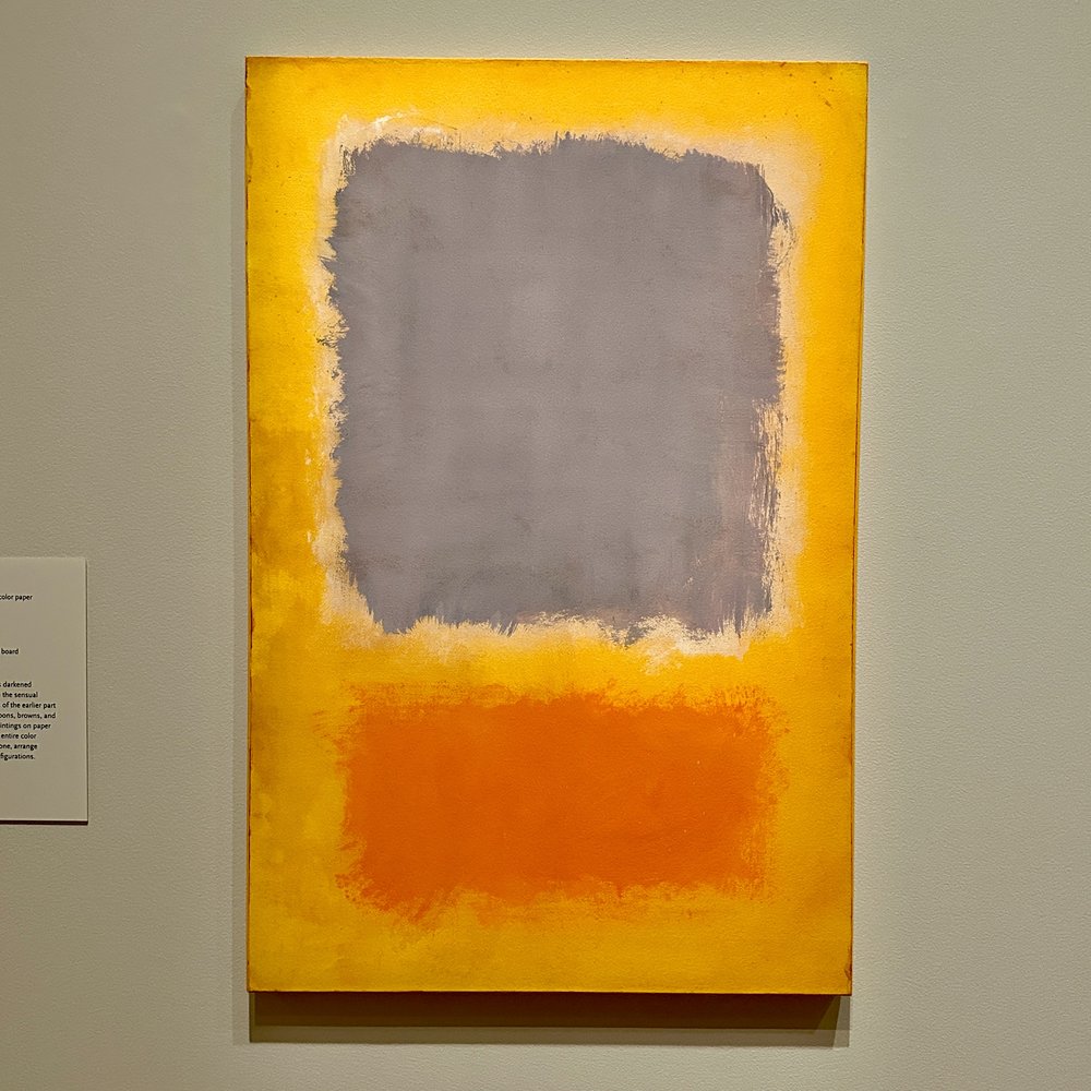 Untitled, oil &amp; watercolor on watercolor paper, 1959