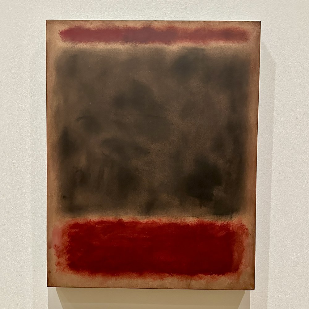 Untitled, oil &amp; watercolor on watercolor paper, 1959