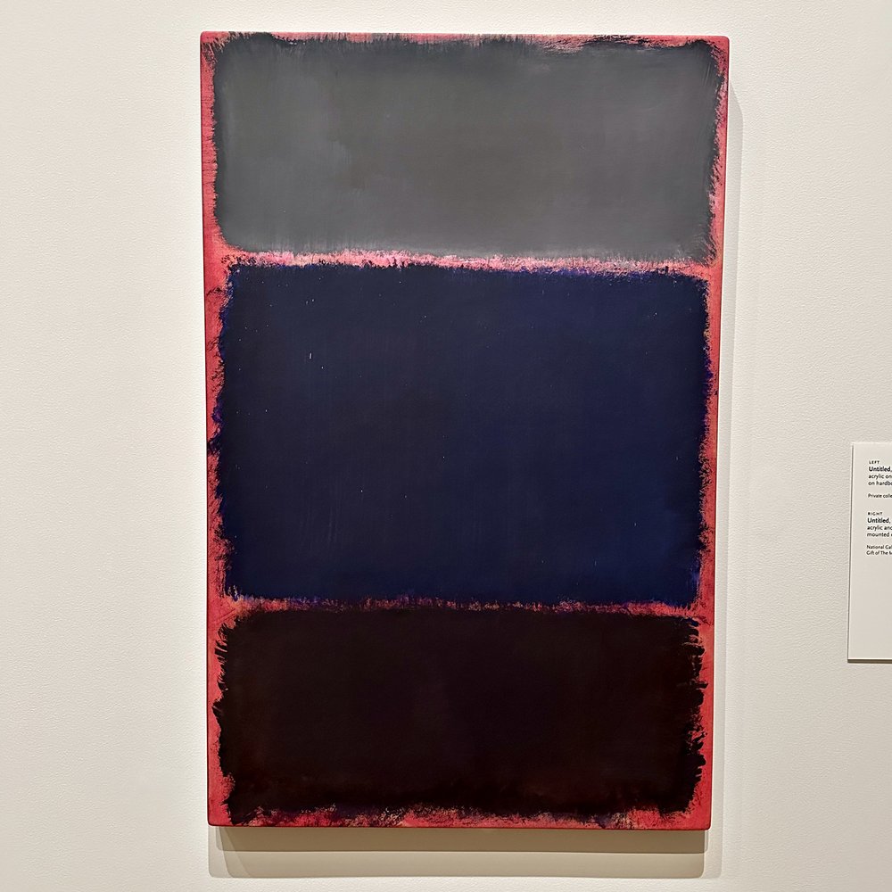Untitled, acrylic &amp; watercolor on watercolor paper mounted on hardboard, 1968