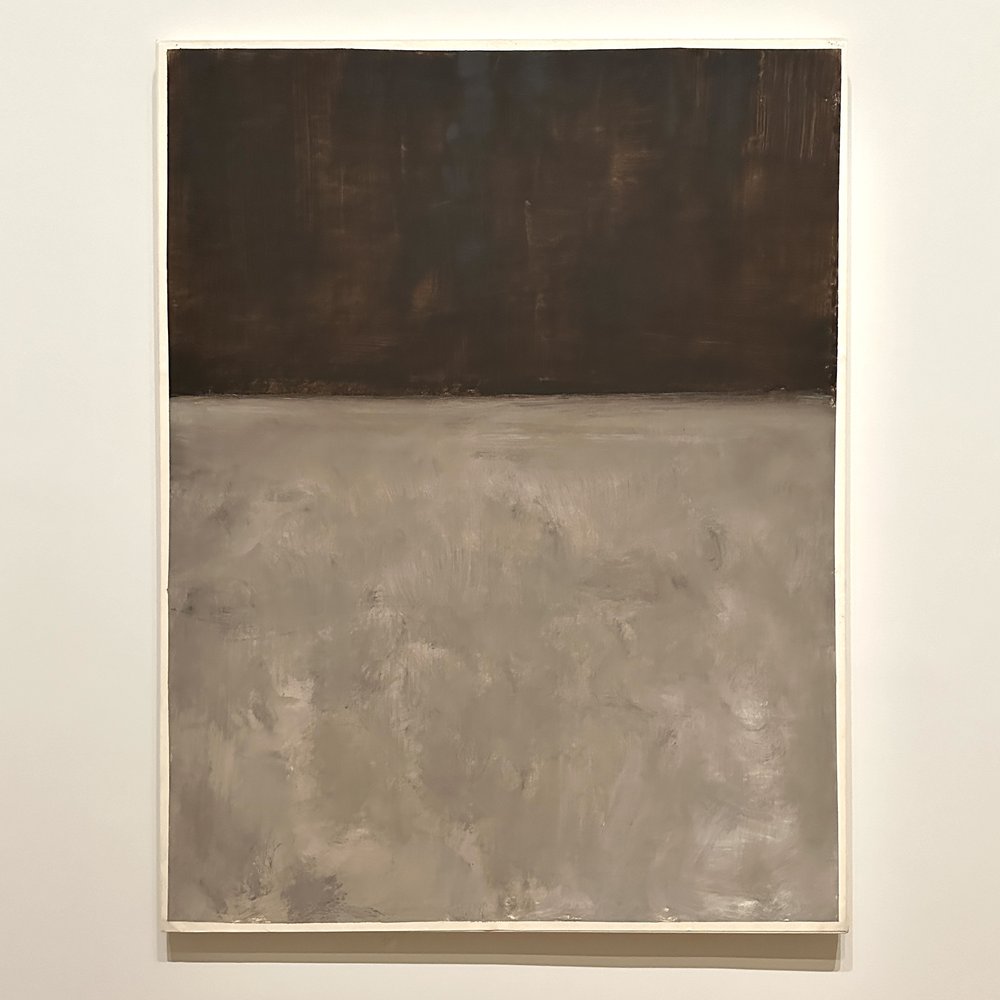 Untitled, acrylic on wove paper, 1969