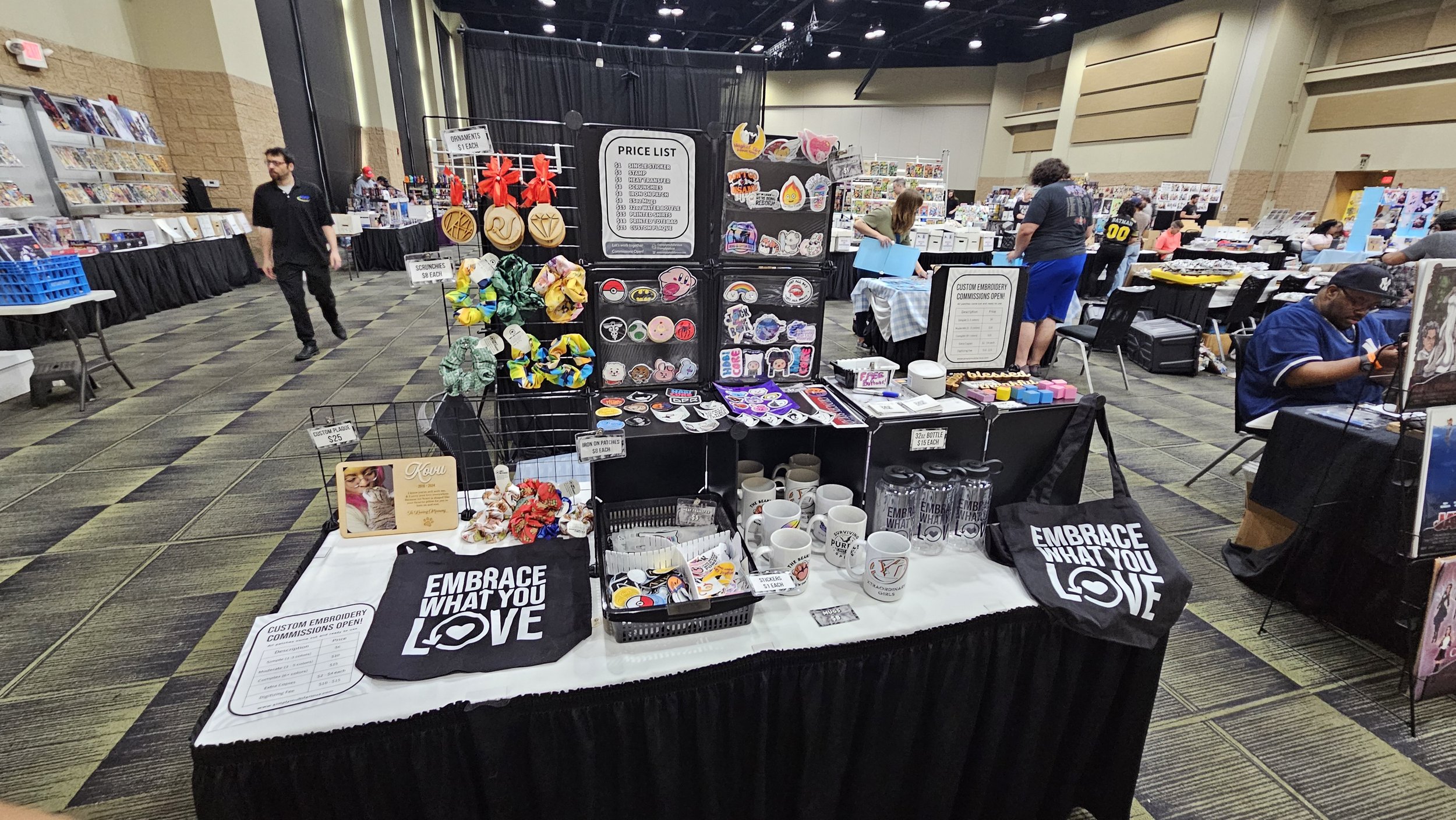 Example of Simply Multifarious products as a vendor table