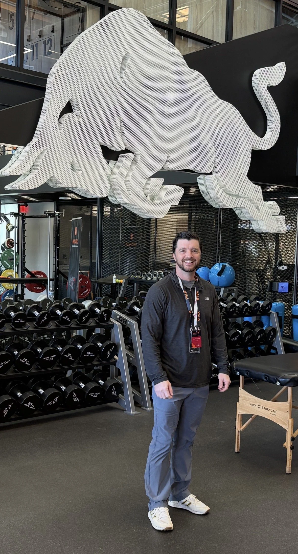 Physical Therapist, Sports Performance, Justin Layman, DPT, SCS, CSCS.