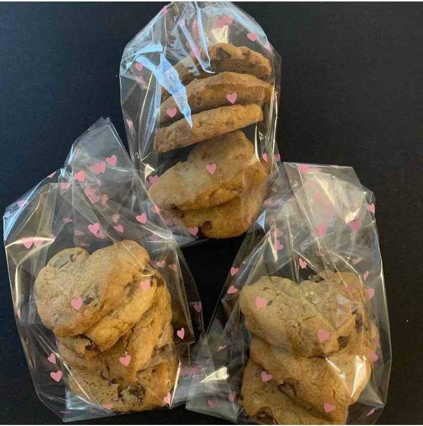 Heart Shaped Chocolate Chip Cookies for Valentine's Day.jpg