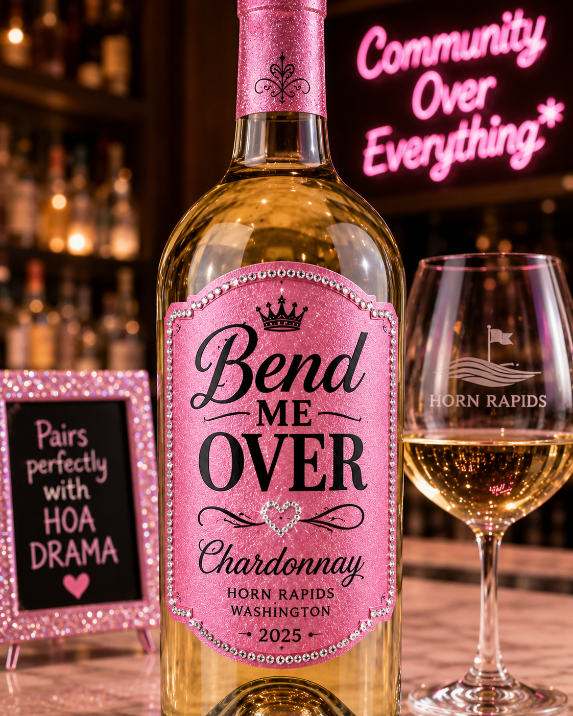Bend Me Over Chardonnay: Dry, Expensive &amp; Hard to Swallow