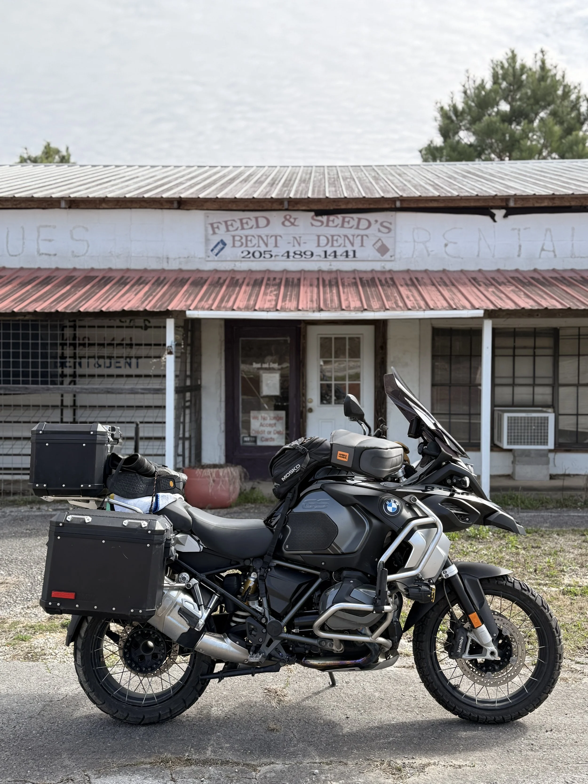 Lost in the backwoods of Alabama. Read about this Journey in my Six Days South series.