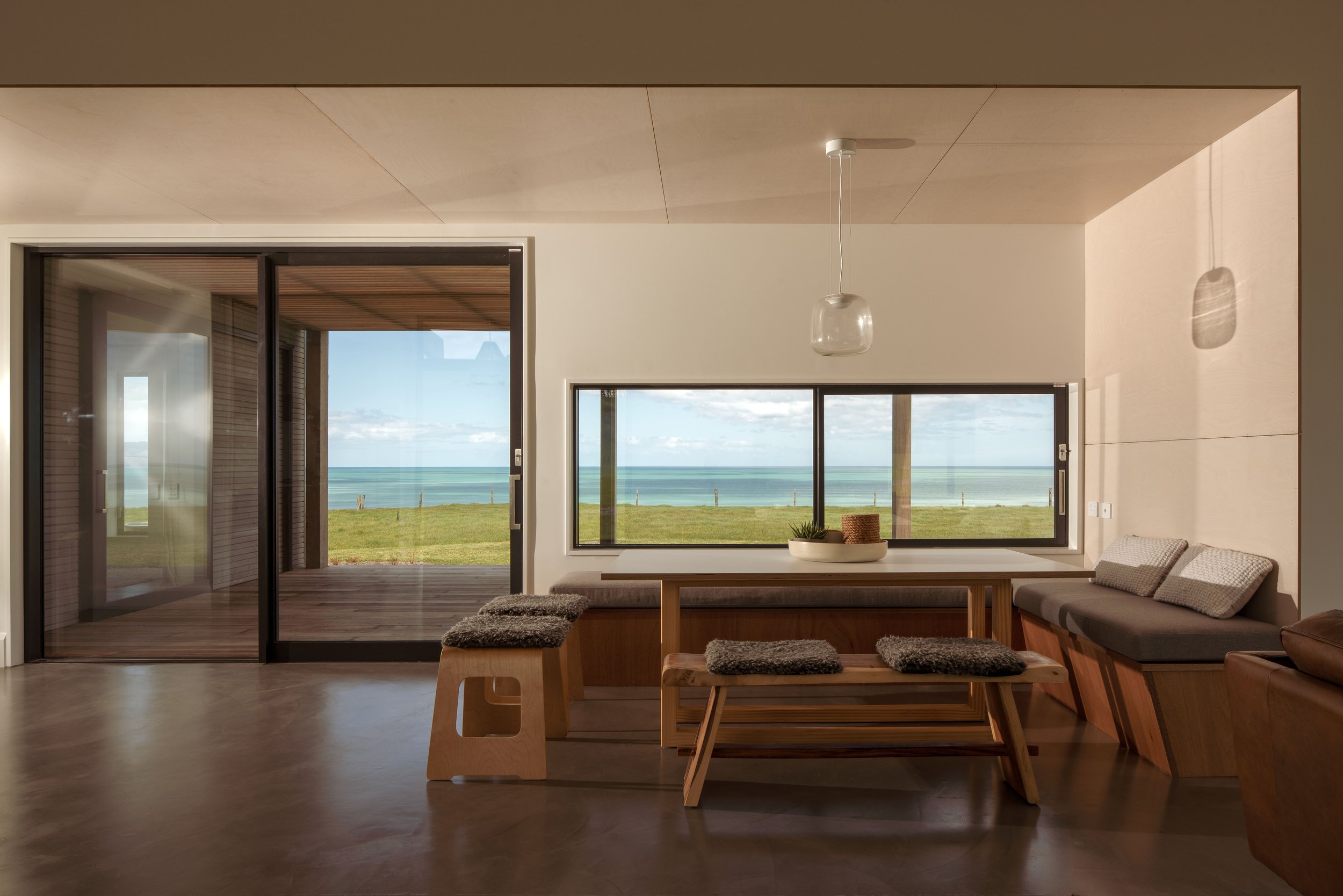 Creating a stylish yet unfussy bach interior with PlyPlay