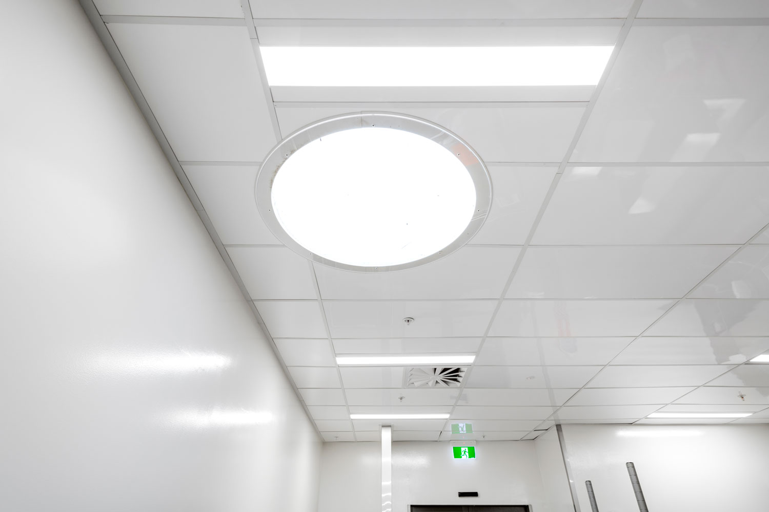 Bio silver for more hygienic commercial ceiling tiles