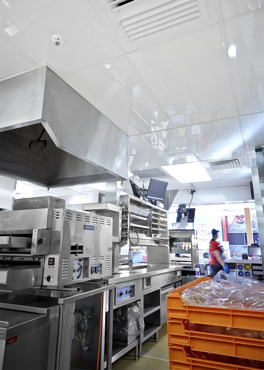 Fenta Ceiling Tiles: A durable choice for Carl's Jr.