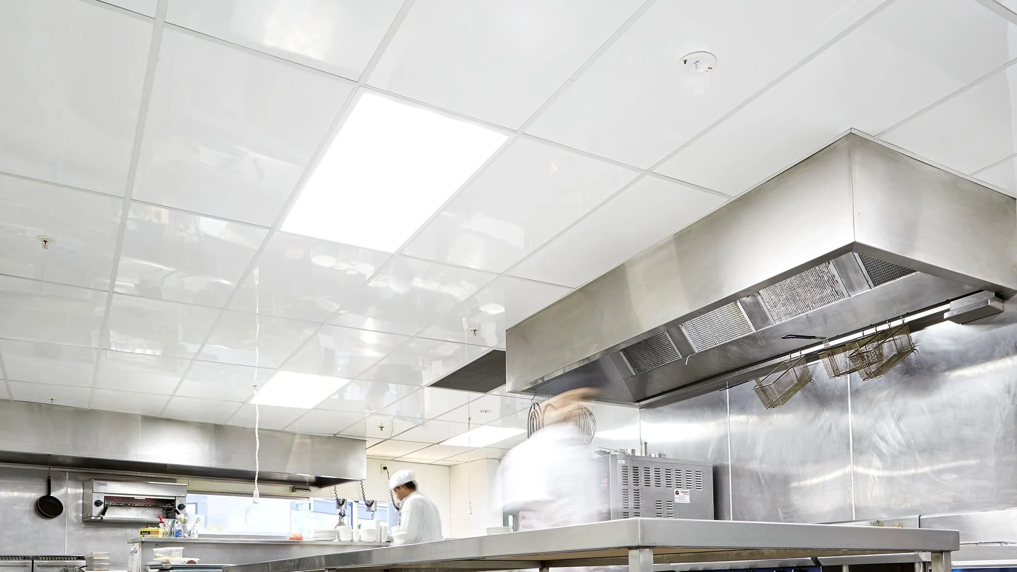 Premium ceiling performance for fitness and hospitality club