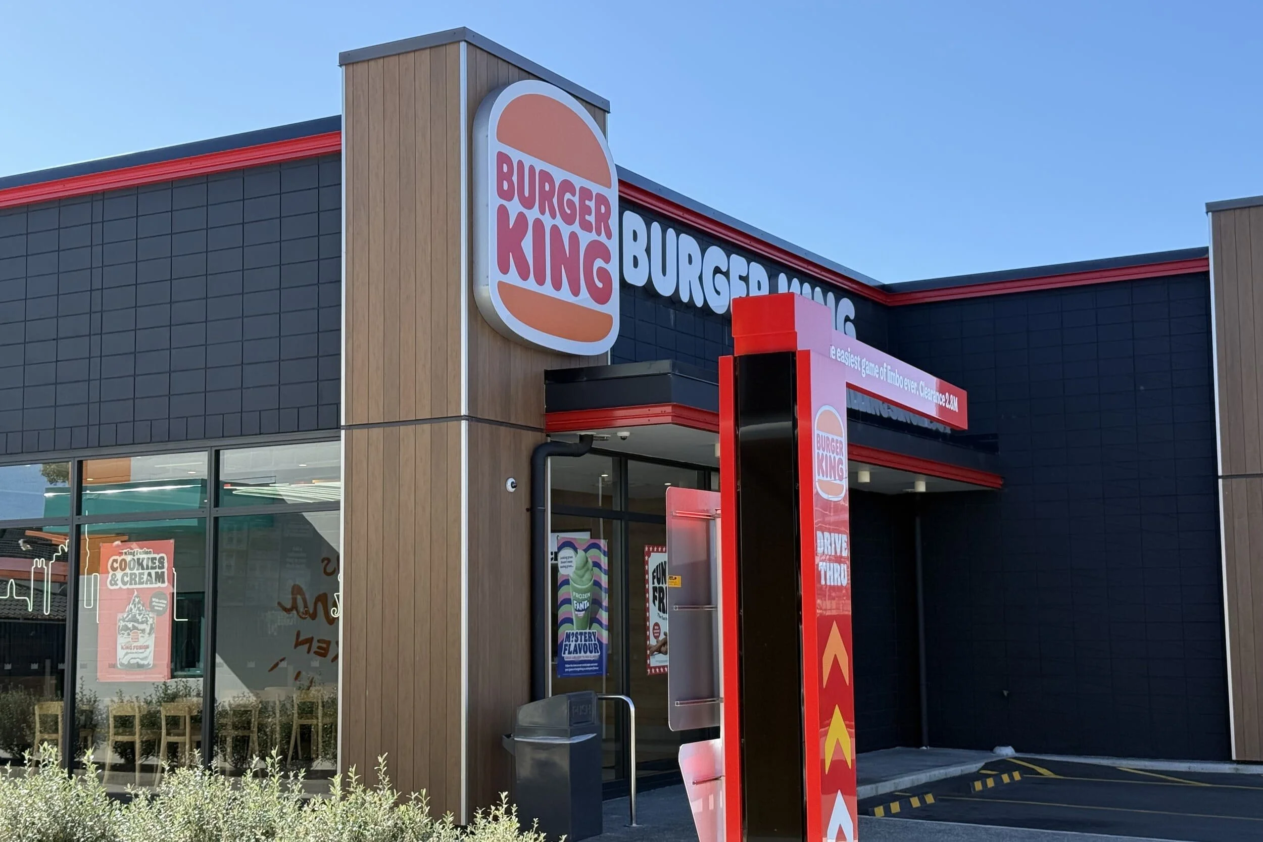 Fenta Ceiling Tiles at work in Burger King restaurants nationwide