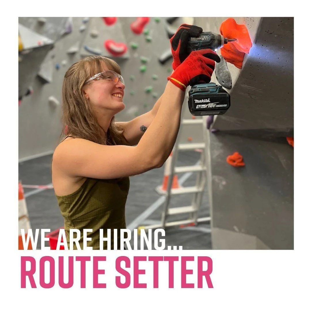 📢 Route Setter Wanted📢 &pound;26k (Pro Rata) 👉 Part time- 20hrs pw 👉  2 day work week (Mon &amp; Tue) 👉Training &amp; qualifications provided + Lots of Hangar perks!

The Climbing Hangar Reading are on the hunt for an experienced Route Setter to