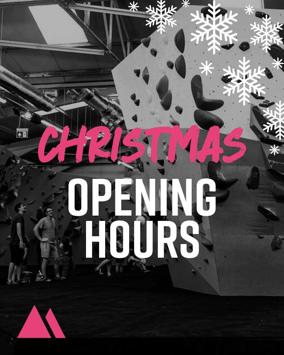 climbing home for christmas? we can&rsquo;t wait to see your faces ✨

over the Christmas period our hours will be a little different to normal, here they are 🎄