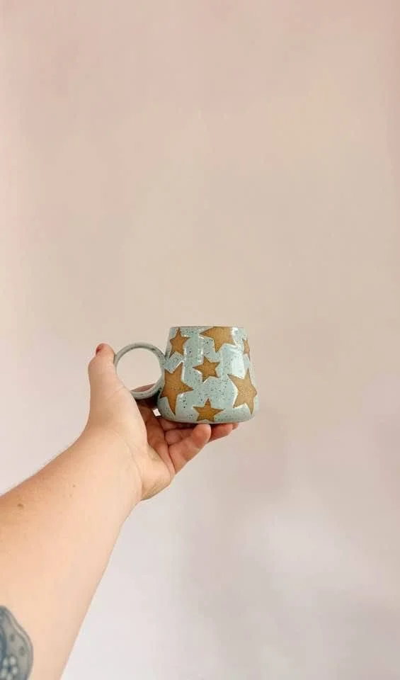 Blue Star Mug