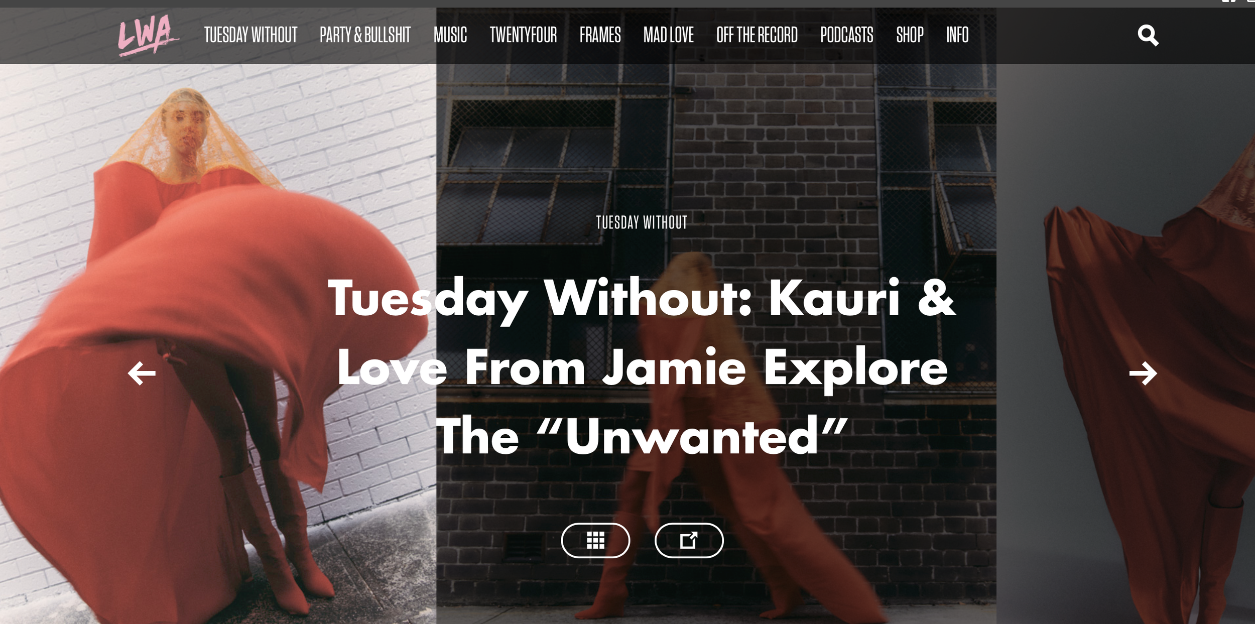 Tuesday without : kauri & love from jamie explore the "unwanted"