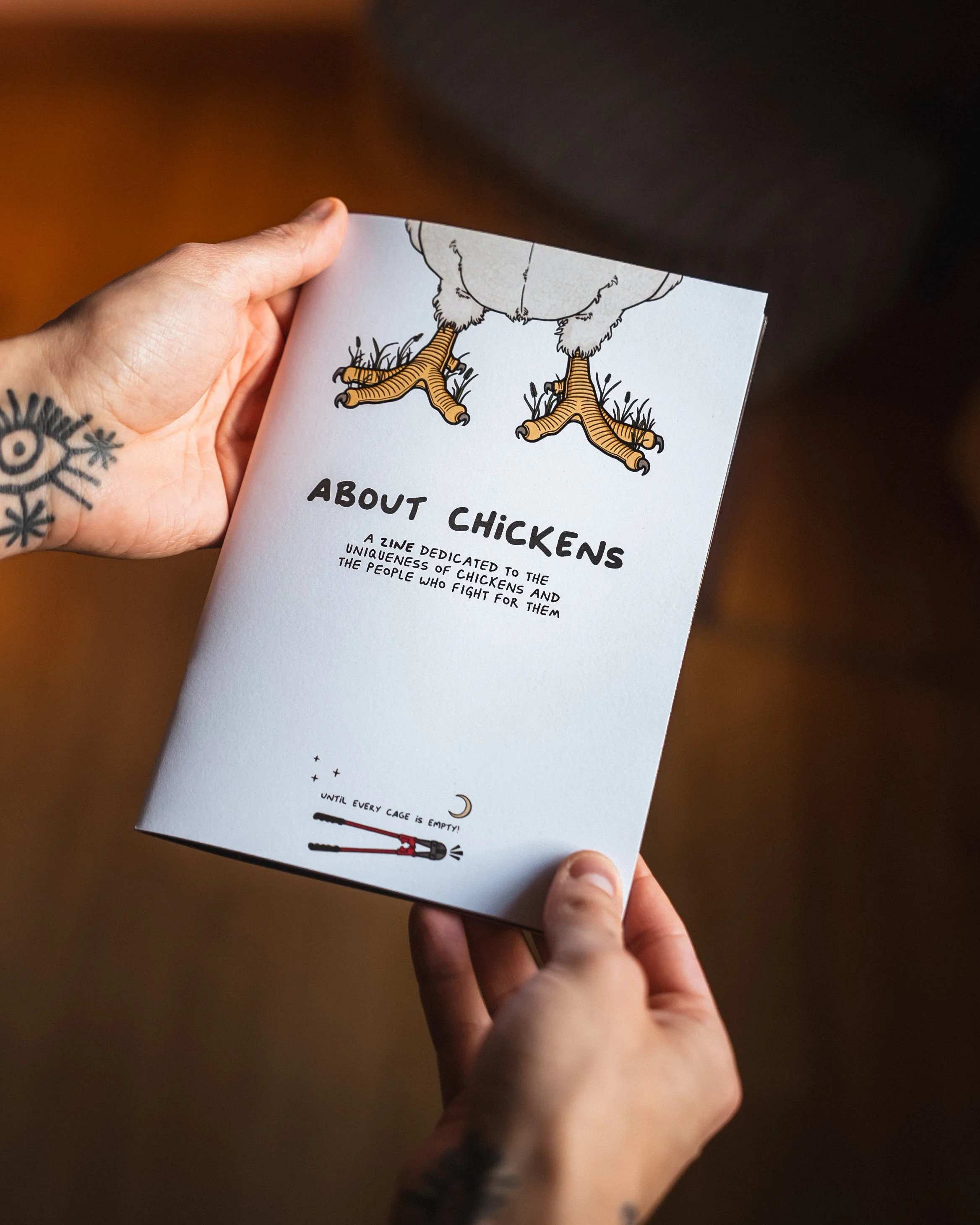 "About chicken" - Zine