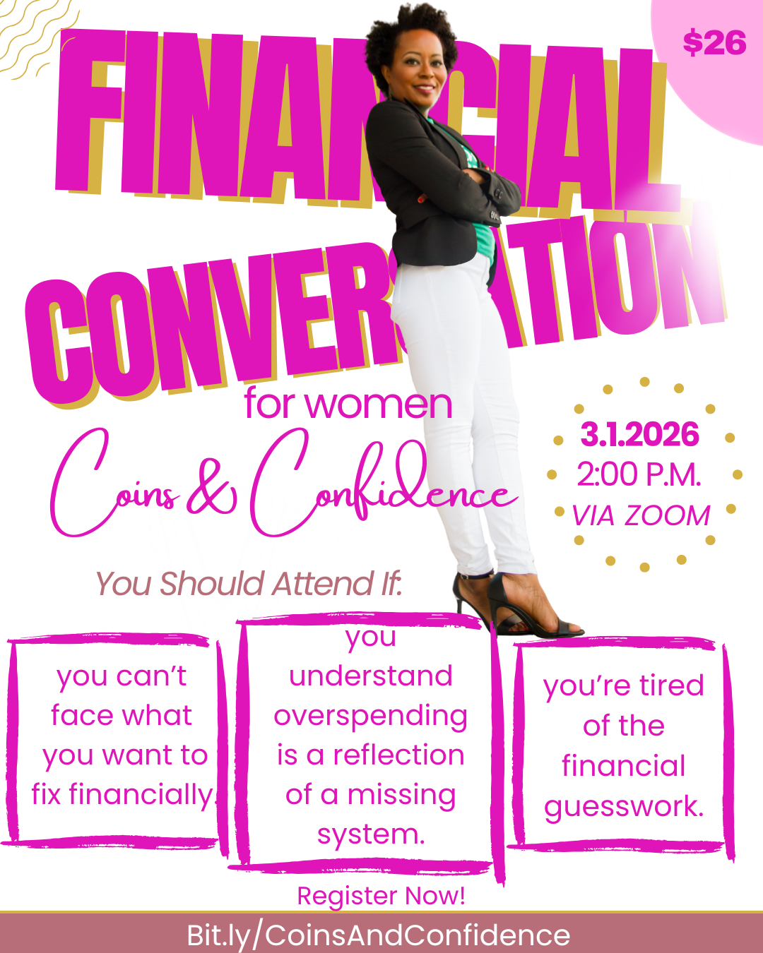 Financial Conversation for Women: Coins & Confidence