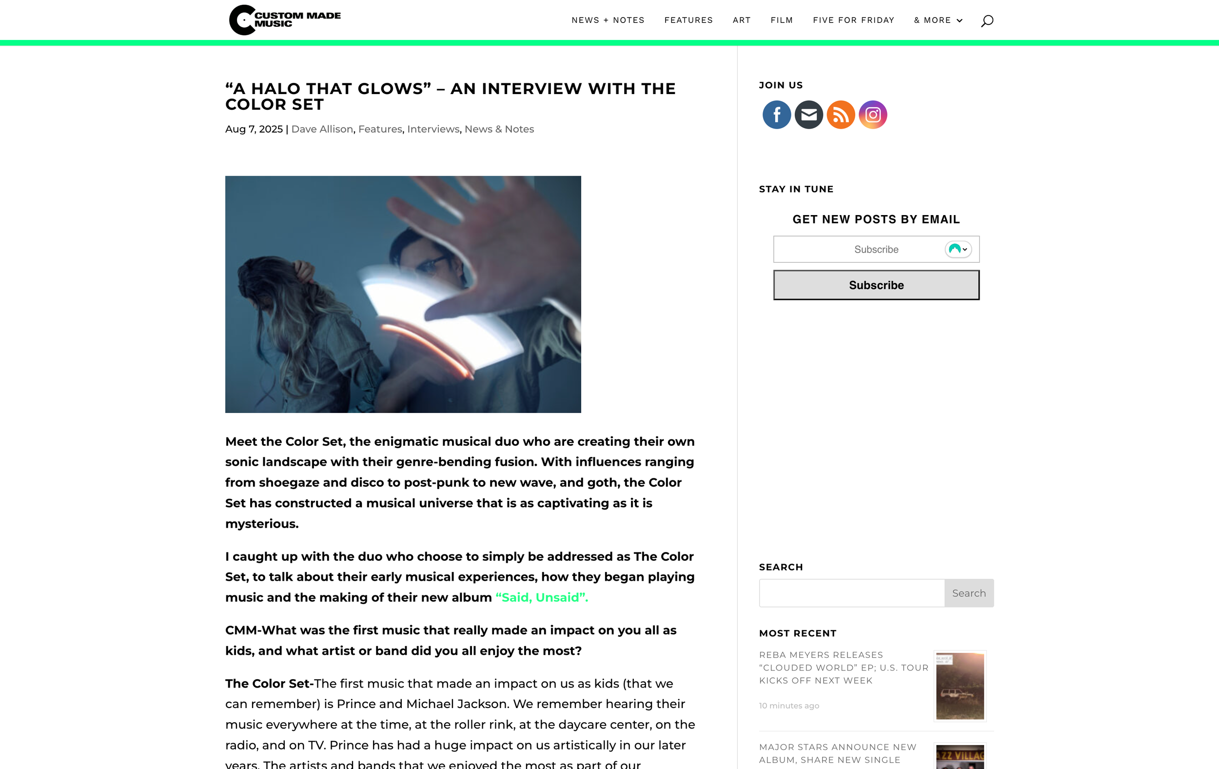 An Interview with The Color Set