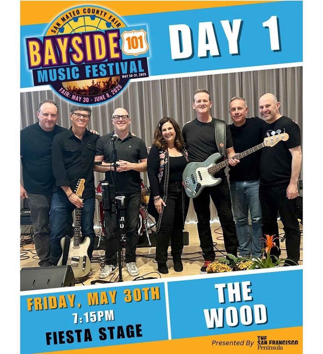 See you at @sanmateocofair Friday, May 30 at 7:15 pm on the Fiesta stage. ❤️ 🎶 🎸