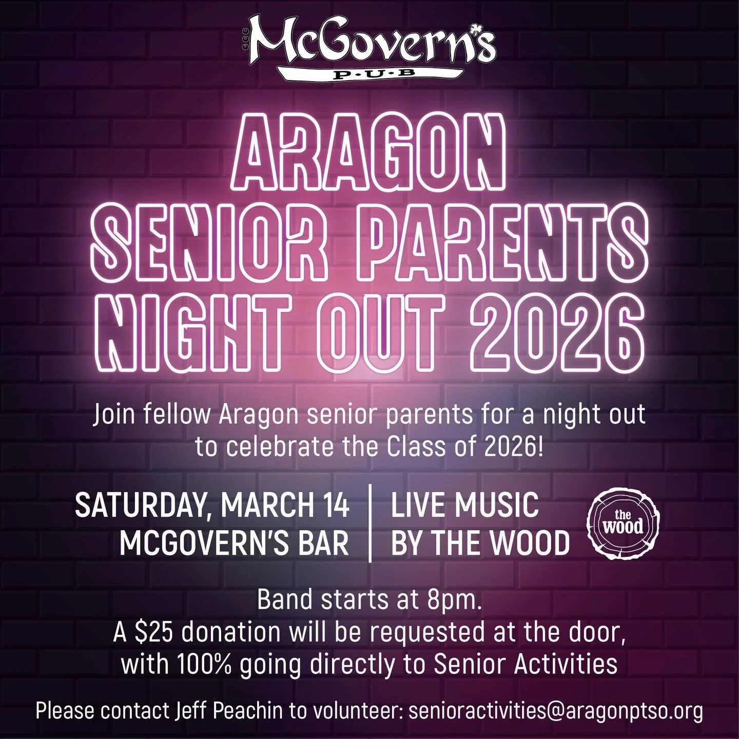 Come on over to @mcgovernssanmateo on March 14 for some live classic rock! Show is open to the public, all are welcome ❤️ 🎶 🎸
