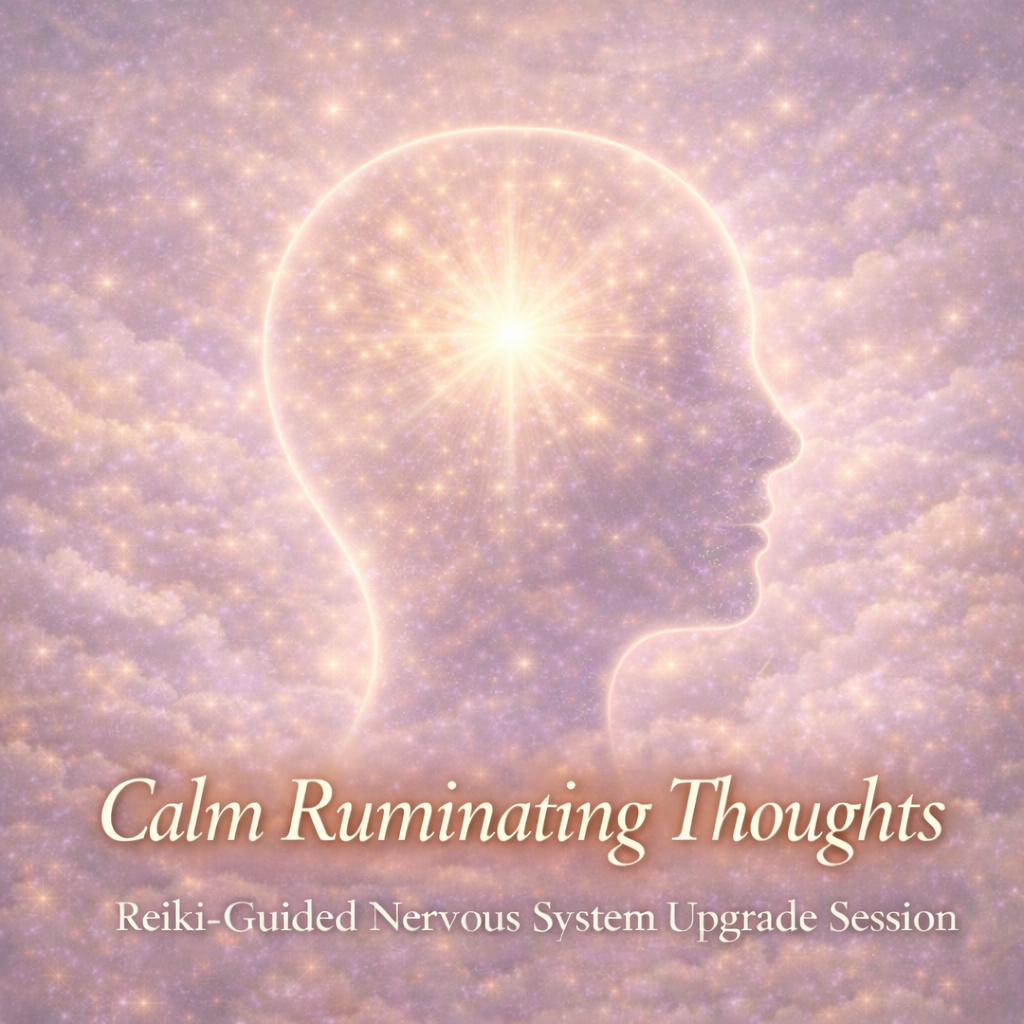 Calm Ruminating Thoughts Reiki-Guided Nervous System Upgrade Session