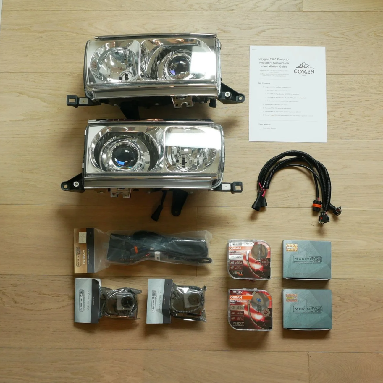 1990- 1997 Toyota 80 Series - Projector Headlights