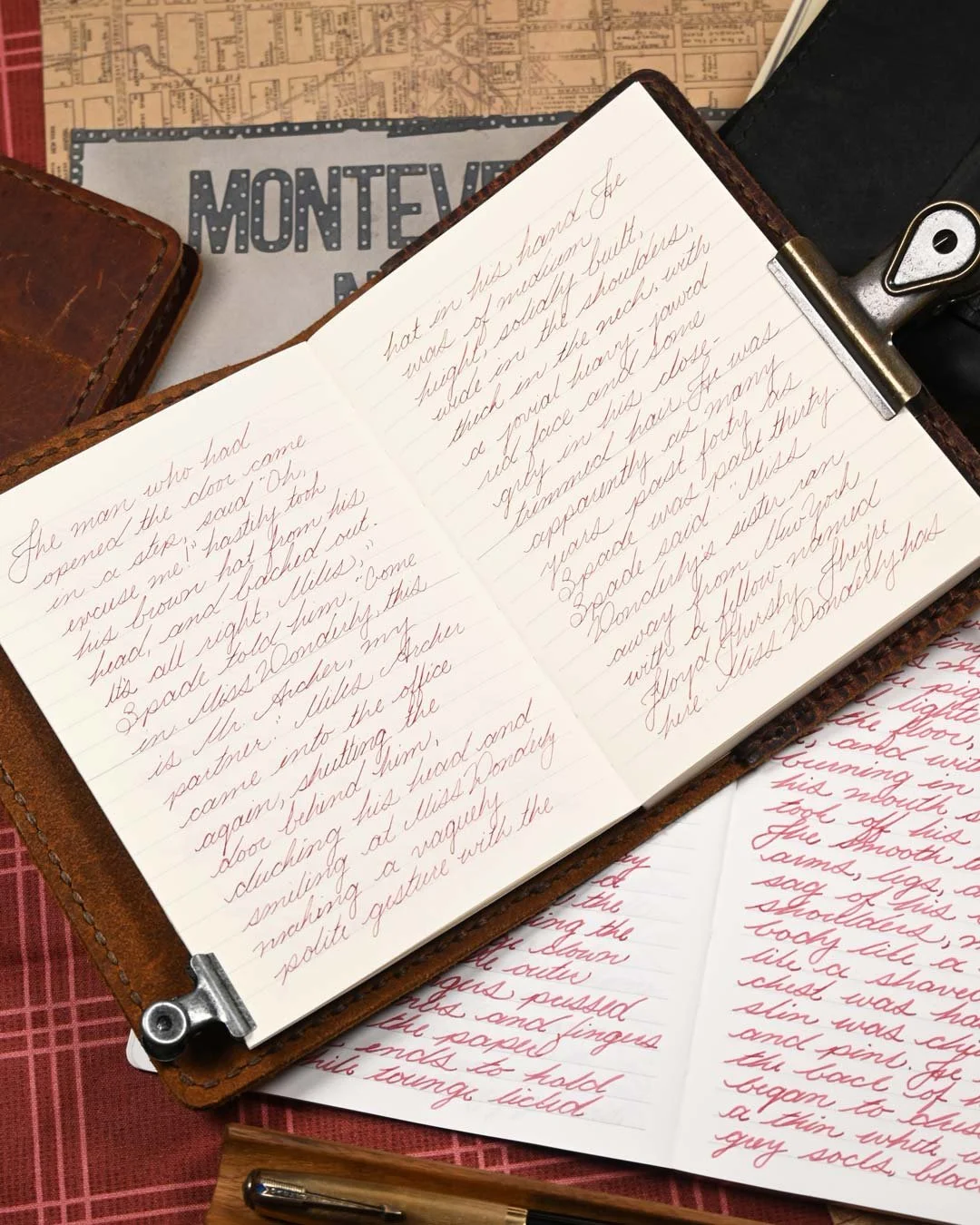 Monteverde Mercury Noir writing sample 3
