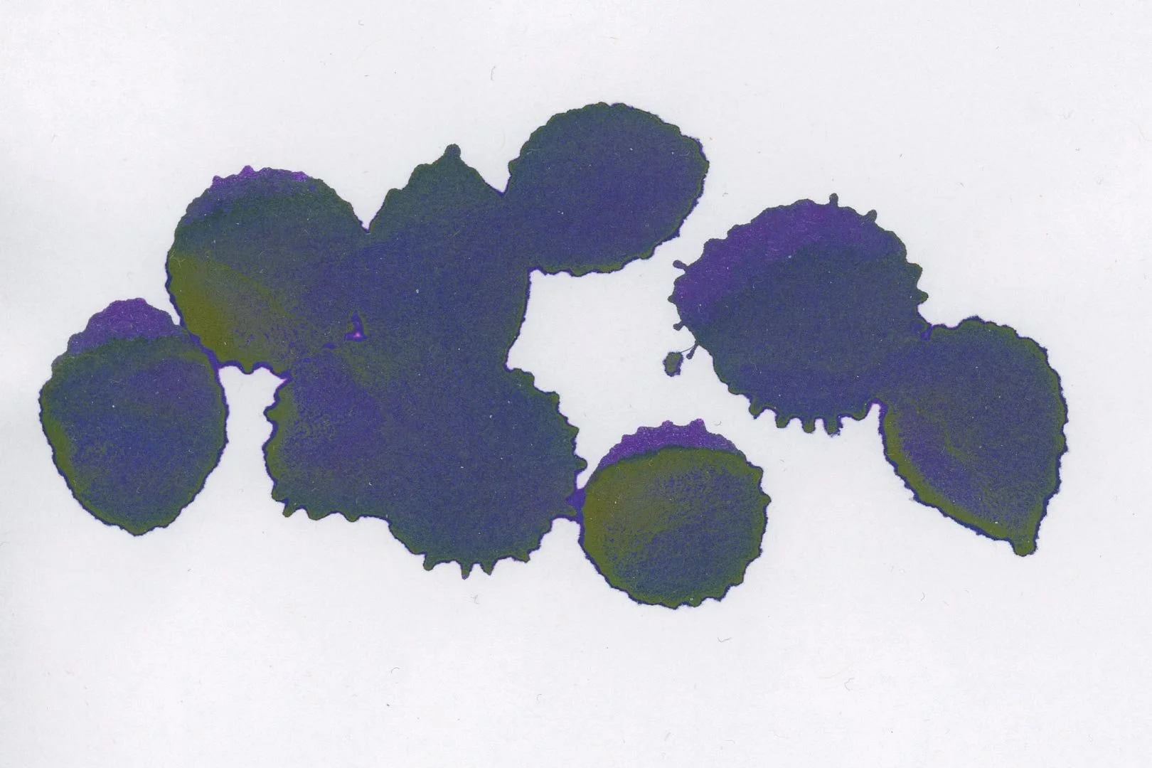 Diamine Energy ink droplets