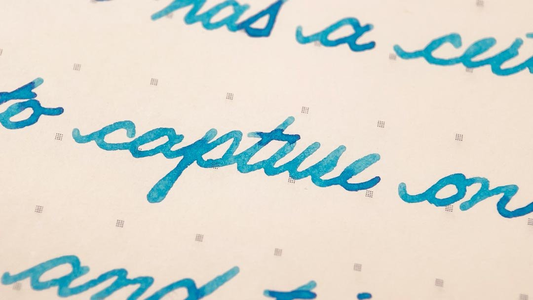 Waterman Inspired Blue - Ink Review