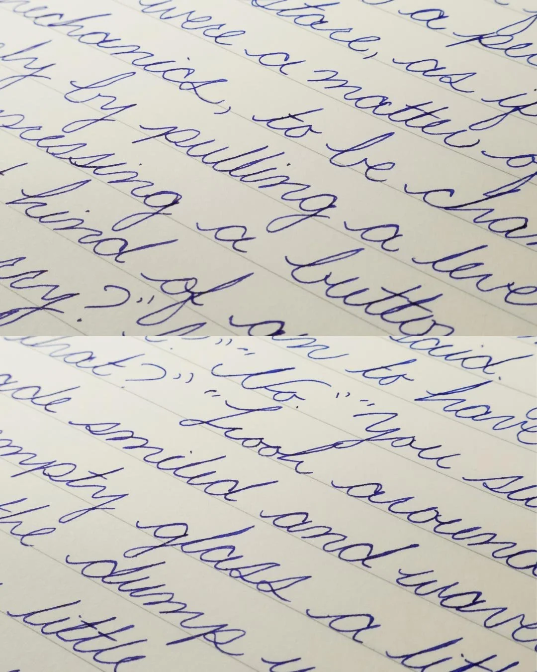 Monteverde Ocean Noir cursive macro 4