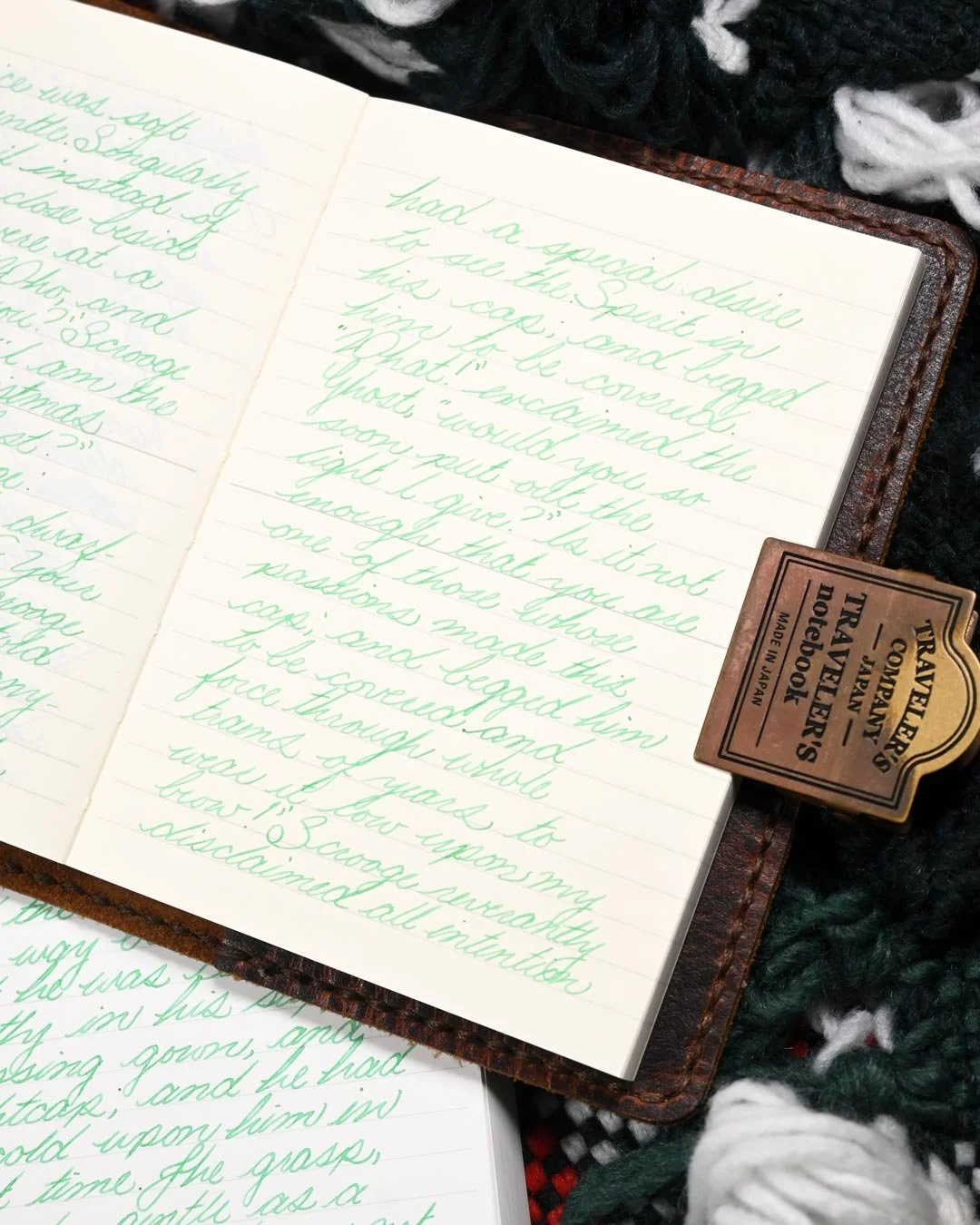 Diamine Bittersweet writing sample 6