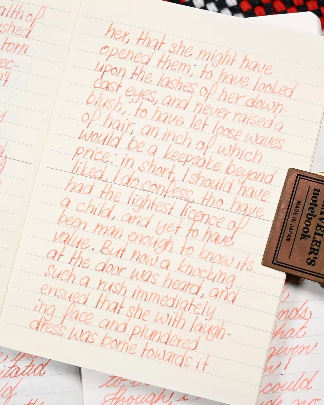 Diamine Ambience writing sample 5