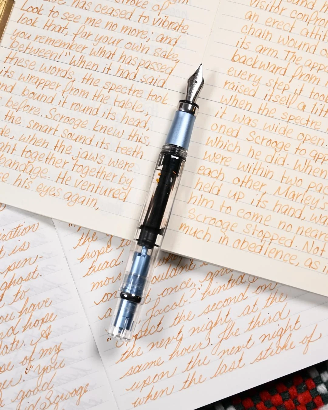 Diamine Marie Rose writing sample 5