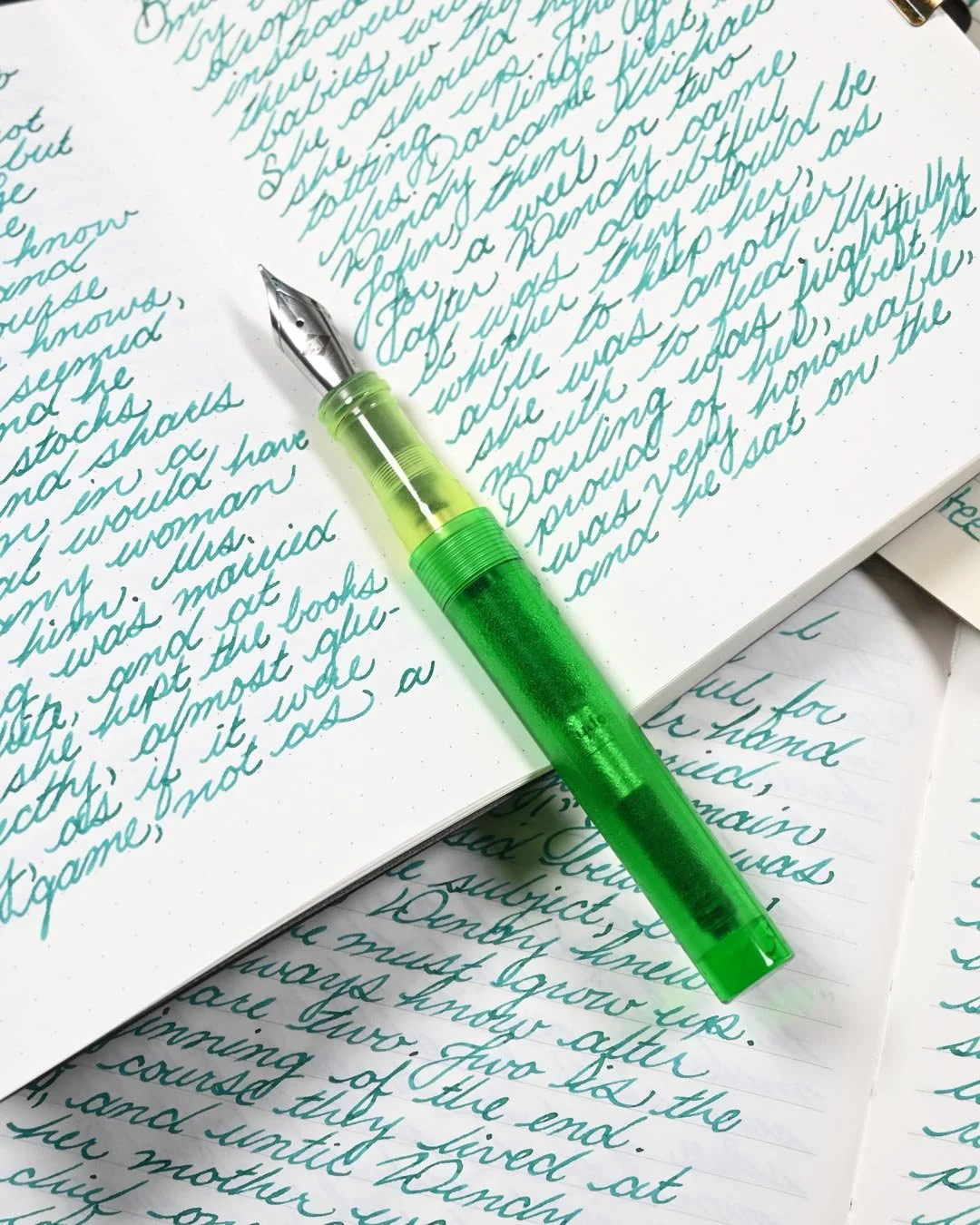 Wearingeul Tick Tock Croc writing sample with Franklin-Christoph Model 03 2