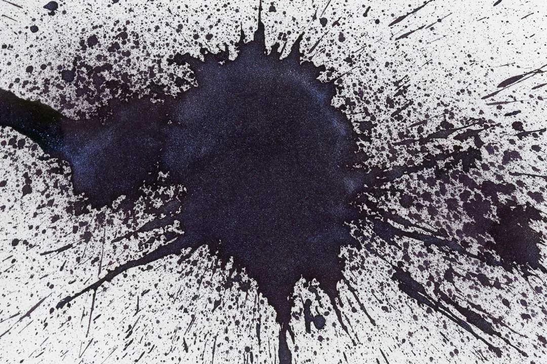 Wearingeul The Raven ink splat