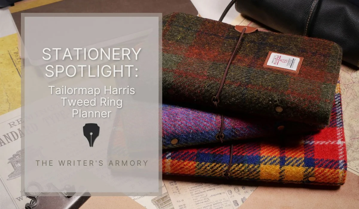 Stationery Spotlight: Tailormap Harris Tweed Ring Planner