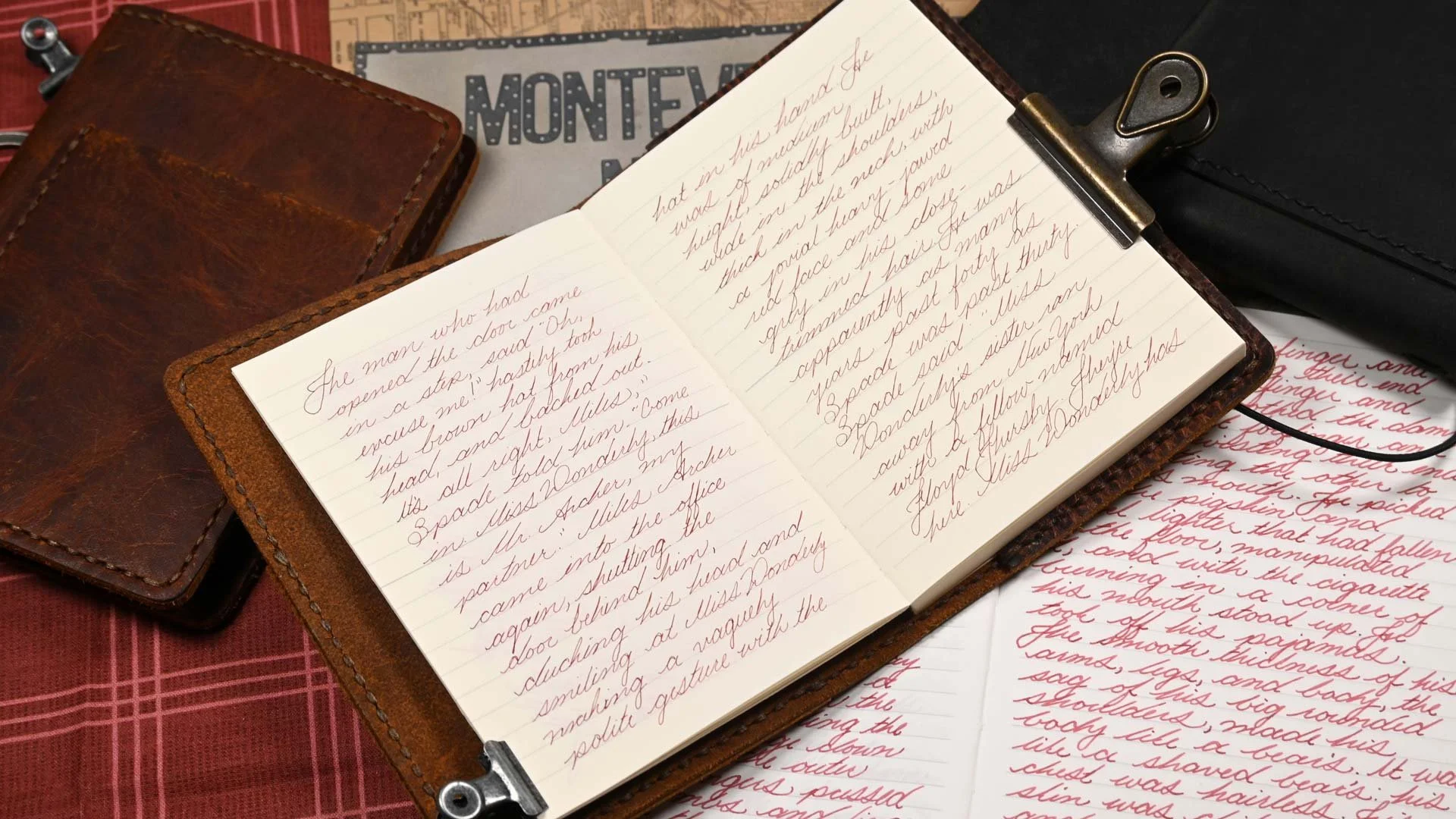 Monteverde Mercury Noir writing sample 2