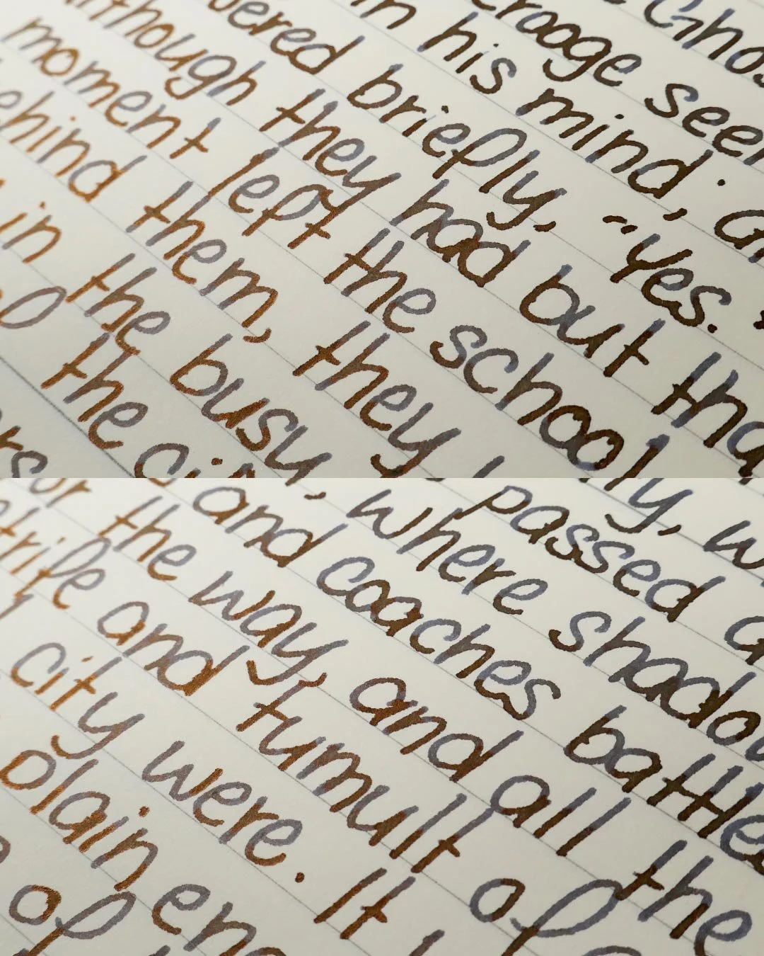 Diamine Molten Basalt print macro 1