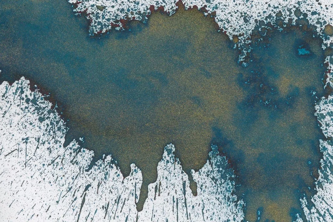 Diamine Celestial Skies ink splat