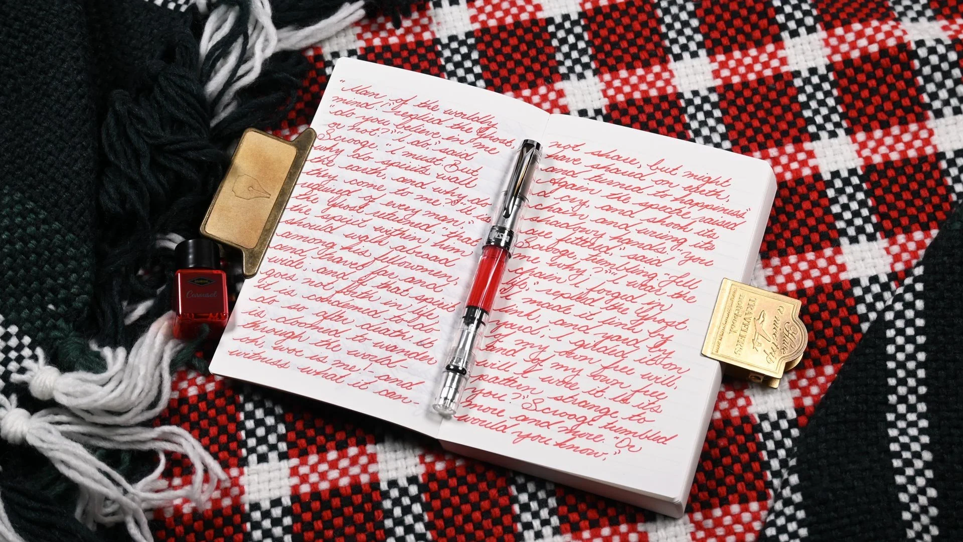 Diamine Carousel writing sample 1
