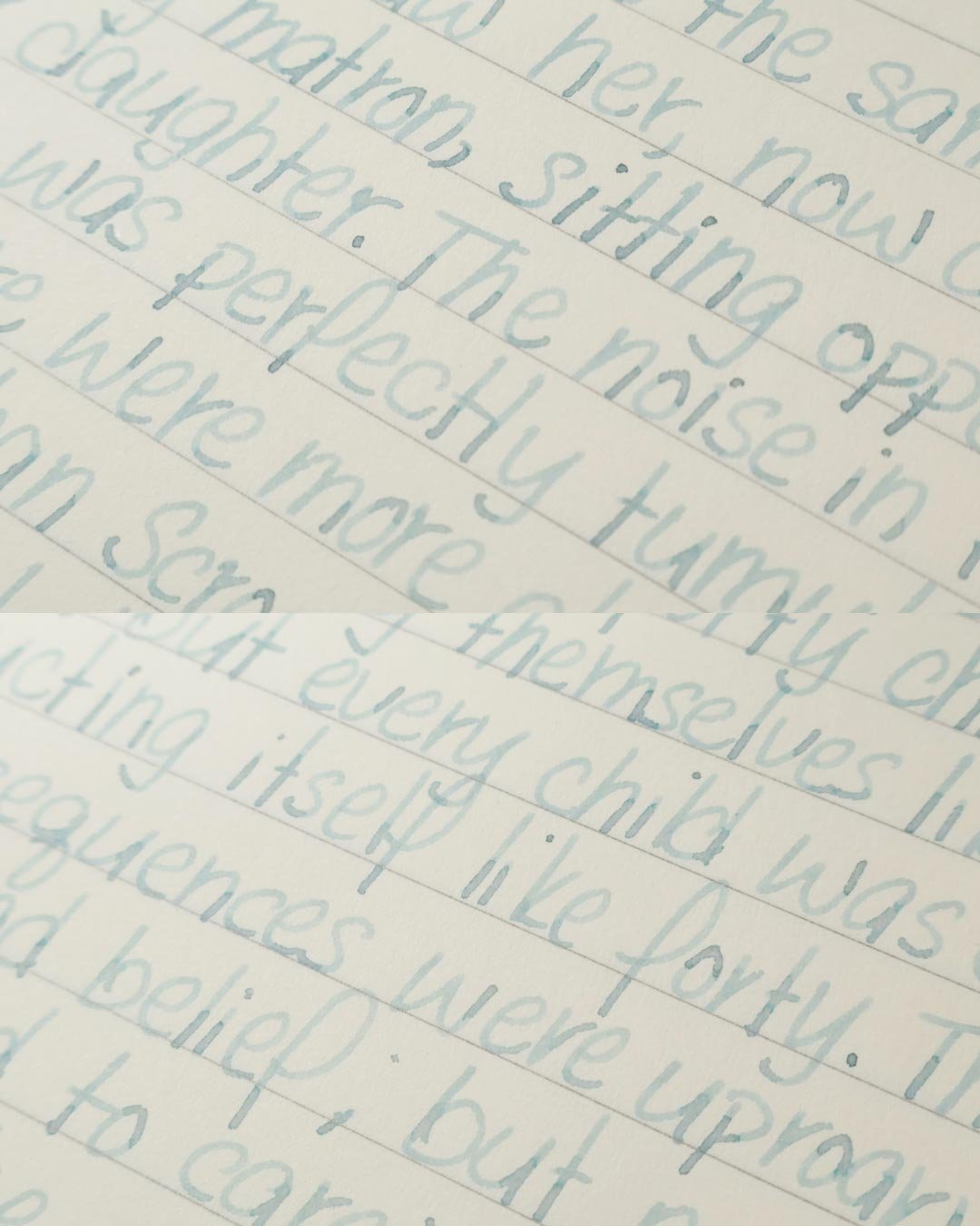 Diamine Overcast print macro
