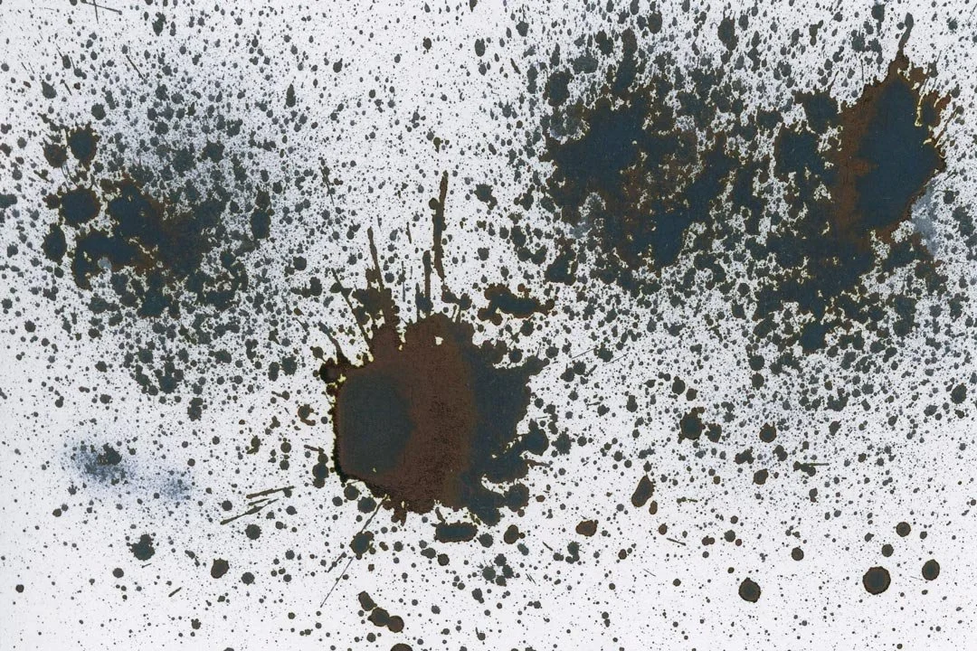 Diamine Molten Basalt ink splat