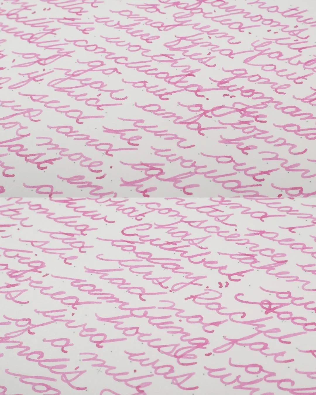 Anderillium Rosy Maple Moth Pink cursive macro