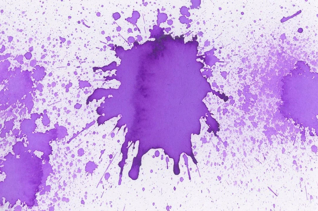 Diamine Gala ink splat