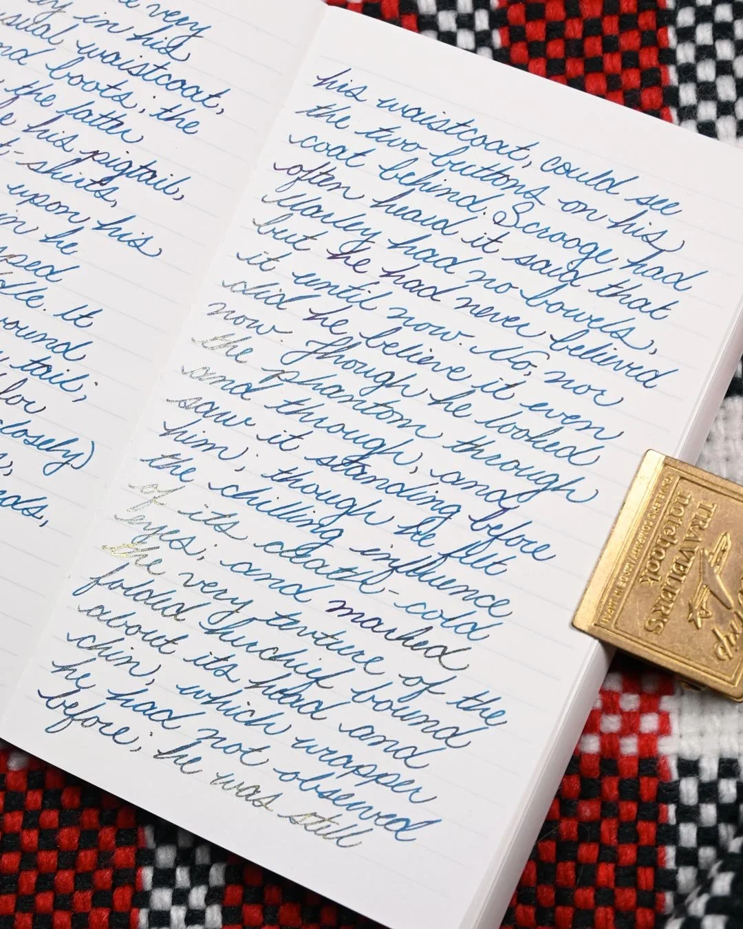 Diamine Celestial Skies writing sample 4