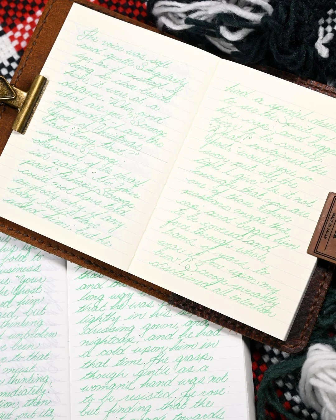 Diamine Bittersweet writing sample 5