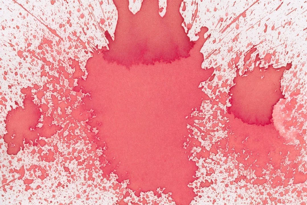 Diamine Blush ink splat