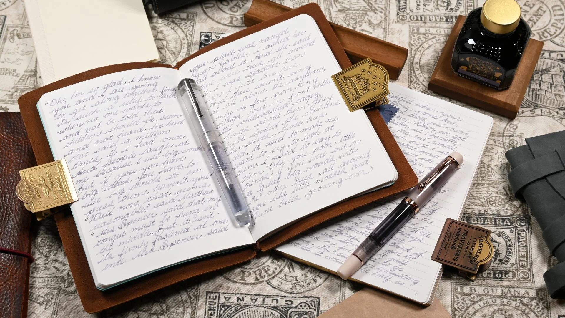 Diamine Lady Grey writing sample 1